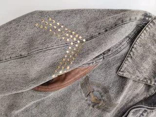 Chaqueta Vaquera Vintage Acid Wash