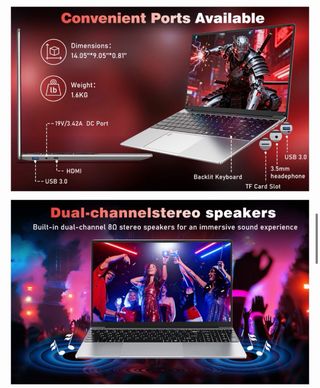 Portátil CHIFUYOU 15.6 256GB SSD A ESTRENAR