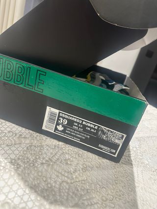 Scarpe DSQUARED2 Unisex Blu e Giallo