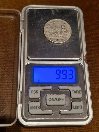 2 Pesetas España 1870 G.P. DE-M