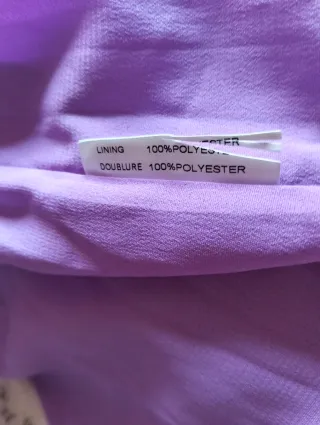 Vestido Teria Yabar Morado Encaje