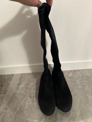 Stivali Fratelli Rossetti camoscio neri