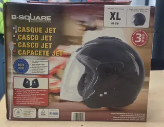 (XL) Casco Moto B-Square Jet 4000 Negro