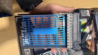 4 x Caddy HP Para hdd de 3,5