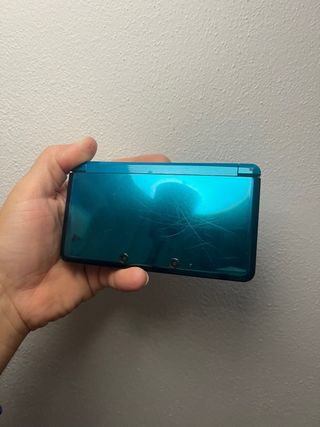 Nintendo 3DS Aqua Blue con giochi