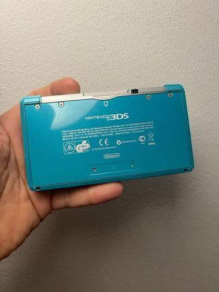 Nintendo 3DS Aqua Blue con giochi