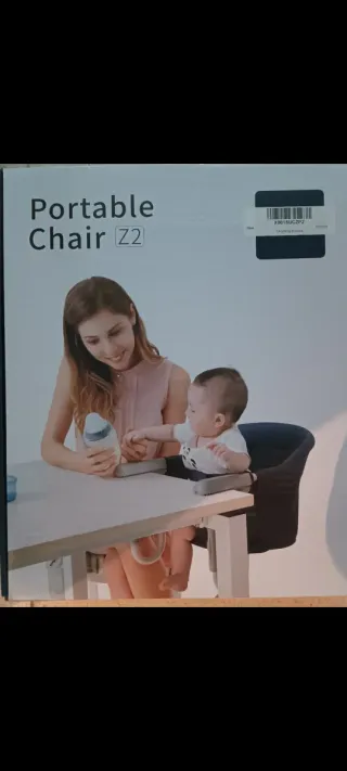 Trona de viaje plegable