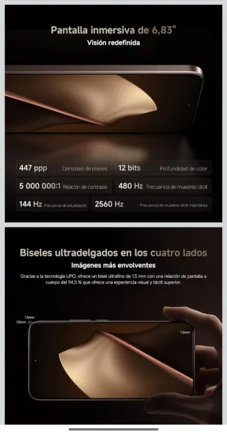 Xiaomi 15T Pro Negro (12 /256) PRECINTADO+FACTURA