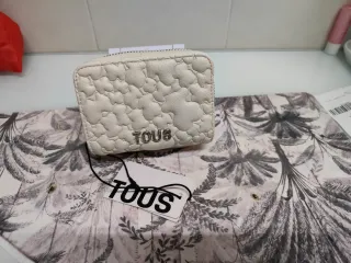 Monedero Tous Beige/Blanco