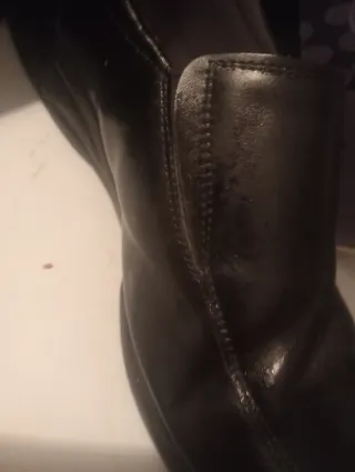 Zapato de trabajo negro