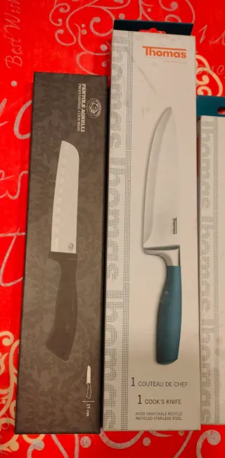 Set 5 Coltelli Cucina Thomas Nuovi