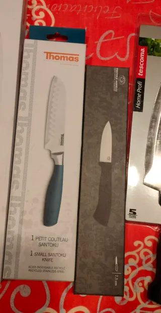 Set 5 Coltelli Cucina Thomas Nuovi