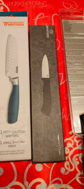 Set 5 Coltelli Cucina Thomas Nuovi