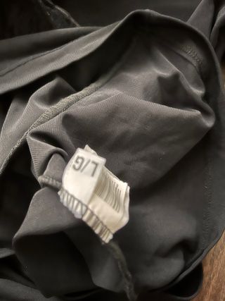 Blusa fiesta negra con volantes