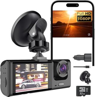 Dashcam Doble Cámara Full HD 1080P