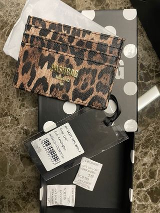 Portacarte Pashbag Identity Leopardato