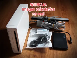 Consola Nintendo Wii ROJA+Juegos varios...