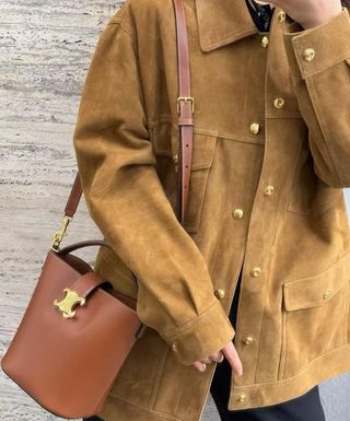 Bolso Celine Marrón con Monedero