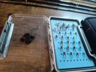 Equipo de mosca Nymph 10ft 3wt 4pc + carrete