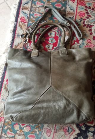 Borsa Meme 101 Pelle Grigia