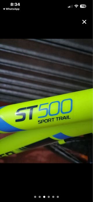 Bici niño Rockrider llanta 24