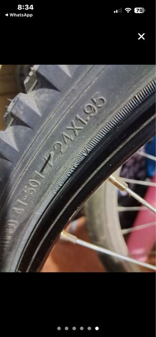 Bici niño Rockrider llanta 24