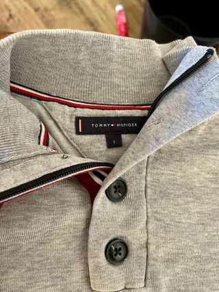 Jersey gris Tommy Hilfiger