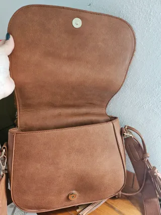 Borsa Fracomina ecopelliccia marrone nuova