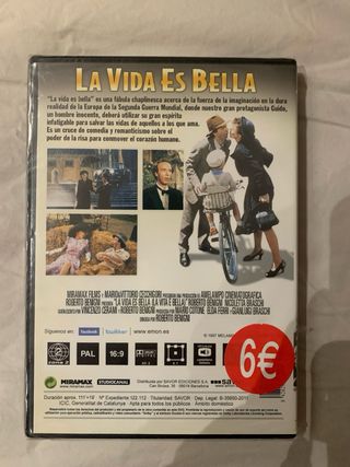 DVD La Vida es Bella - Sin Estrenar