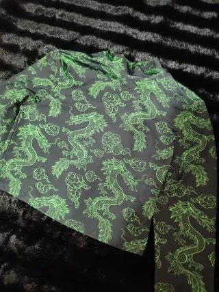 Top dragones verde M