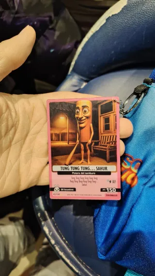 Zaino Brainrot Tung Tung Sahur