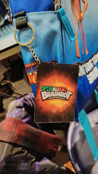 Zaino Brainrot Tung Tung Sahur