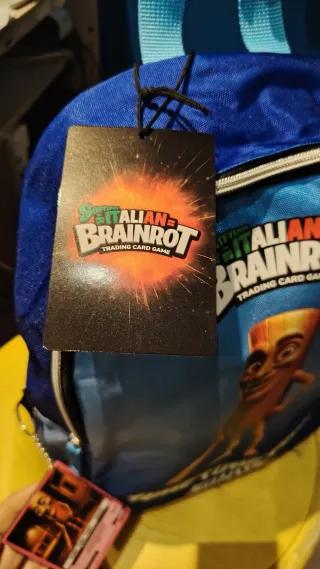 Zaino Brainrot Tung Tung Sahur