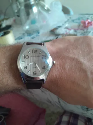 Reloj Antonio Miro Plata y Marrón
