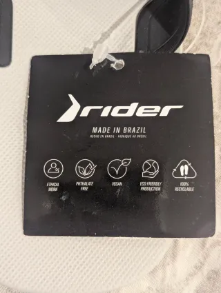 Chanclas Rider Hombre Talla 45.5 Gris/Negro