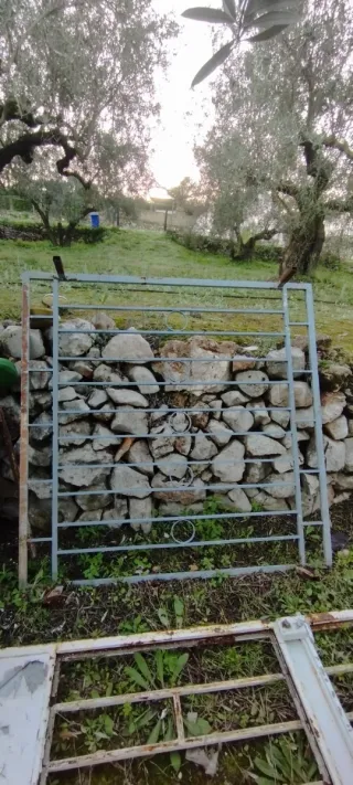 Reja de hierro para jardín