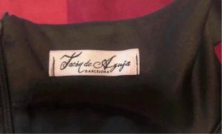 Vestido fiesta negro talla 44