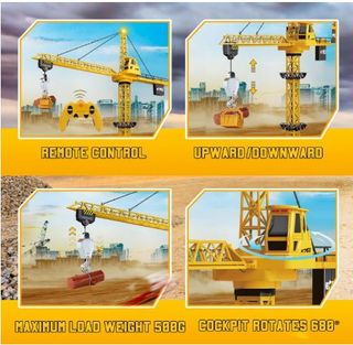Grúa Torre Teledirigida 128cm