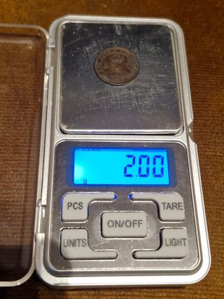 2 Céntimos Alfonso XIII 1904 *04 variante