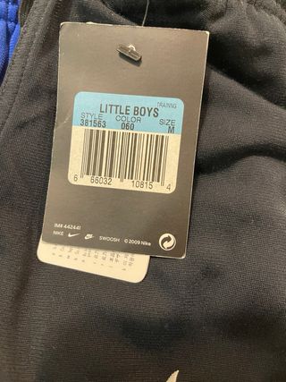 Pantalones Nike niño 6-8 años