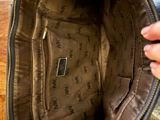 Bolso Tote Michael Kors Beige y Azul