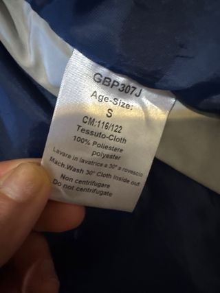 Giacca parka Cesare Paciotti 8 anni