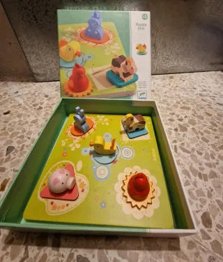 Puzzle Djeco Blidi madera bebés