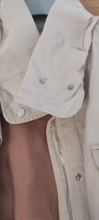 Cazadora Massimo Dutti Beige/Marrón