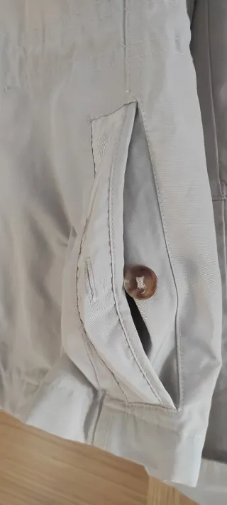 Cazadora Massimo Dutti Beige/Marrón
