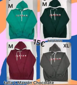 Sudaderas Jordan Bordadas Talla M