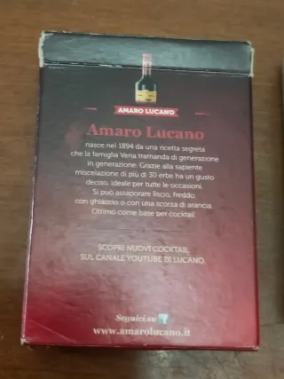 Carte da gioco Amaro Lucano