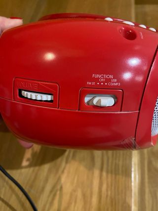 Radio CD Itsimagical Roja Infantil