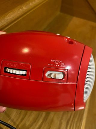 Radio CD Itsimagical Roja Infantil