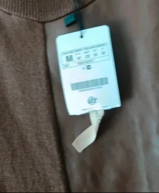 Vestido marrón Stradivarius